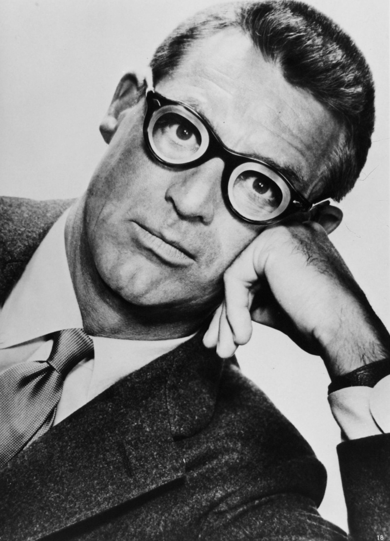 720P, grayscale, cary, grant, art, men, people, glasses, x, actors, hd
