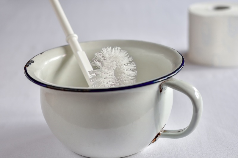 focus on foreground, food and drink, milk, bowl, white color, cup, henkel, sheet, no people, toilet brush, white, close-up, still life, crockery
