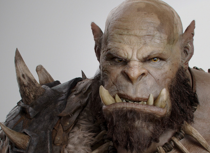 close-up, humor, front view, mouth, one animal, studio shot, beard, looking at camera, animal body part, mammal, indoors, Movies, 4K, no people, warcraft 2016