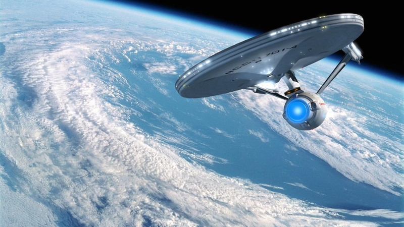1080P, trek, earth, space, enterprise, star, planets, orbit