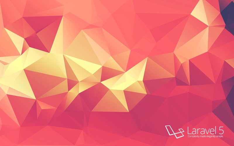 Code, Low Poly, programming, 1080P, PHP, Simple, Laravel, minimalism, Colorful