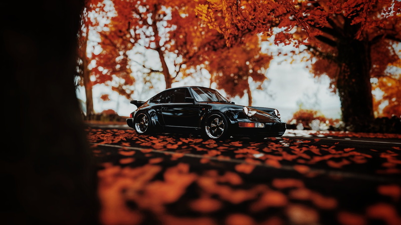 Forza Horizon 4, 1080P, Porsche 911 Turbo, Porsche, car, 911 Turbo, fall
