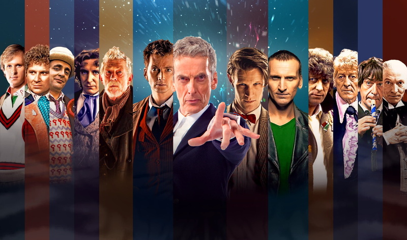 crowd, doctor who the doctor christopher eccleston david tennant matt smith peter capaldi tom baker john hurt panels, men, women, females, 1080P, mid adult