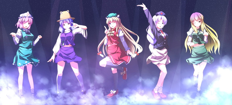Byakuren Hijiri, Touhou, Yuyuko Saigyouji, Kanako Yasaka, Anime, Eirin Yagokoro, Yukari Yakumo, 1080P