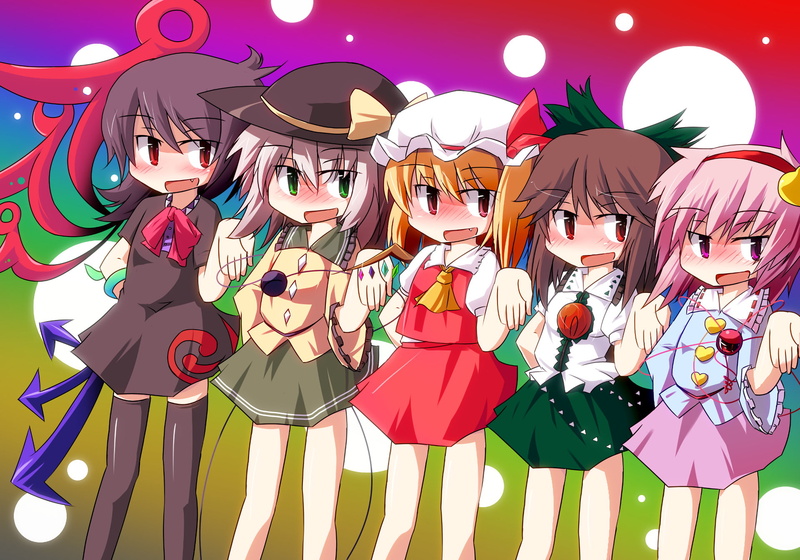 Koishi Komeiji, Utsuho Reiuji, Touhou, Anime, Flandre Scarlet, 1080P, Satori Komeiji, Nue Houjuu