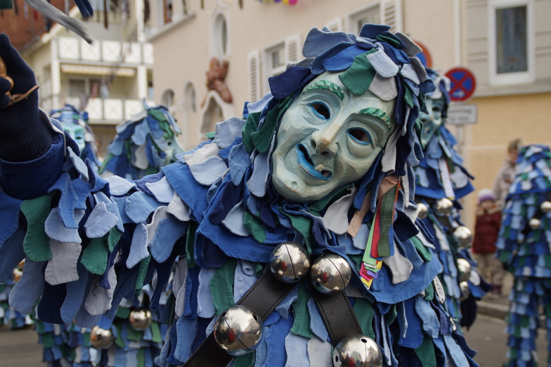 larva, haes, disguise, building exterior, baden württemberg, architecture, clothing, masquerade, water sprite, obscured face, dressed up, panel, creativity