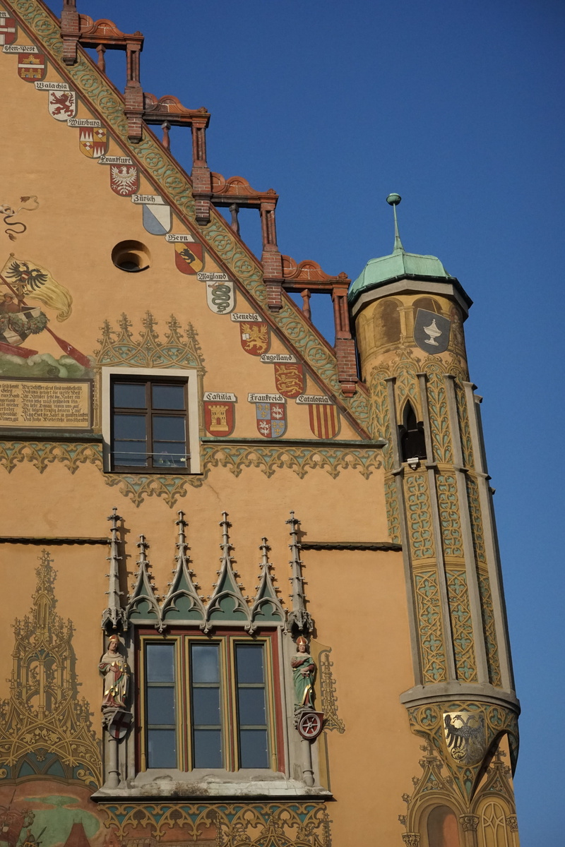 secco painting, the past, clock, mural, blue, architecture, monument, spirituality, painting, window, building exterior, sunlight, clear sky, early renaissance