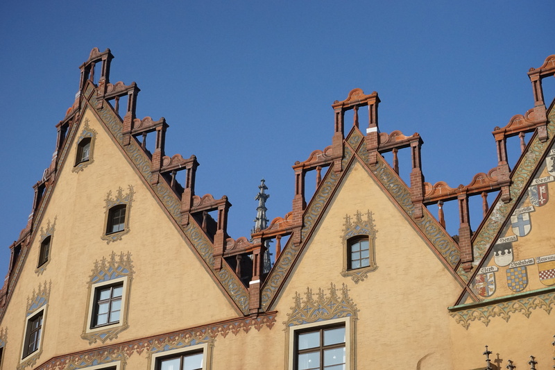 history, 5K, window, mural, monument, town hall ulm, sunlight, residential district, ulmer hall, home, frescoes, architecture, nature, the past, blue