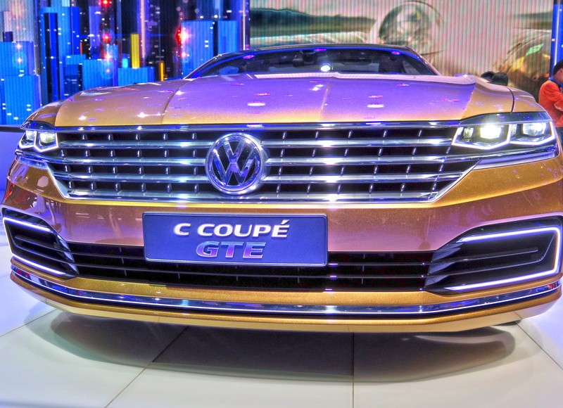 hood, shanghai auto show, luxury, 4K, stage, vw, metal, cooler, text, retail, hochklanz, novelty, no people, prologue, reflection, concept car, motor vehicle