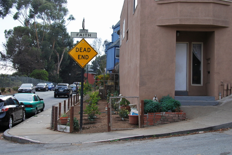 atheist, day, nature, agnostic, car, mode of transportation, architecture, outdoors, building, independent, neighborhood, street, road, faith, road sign