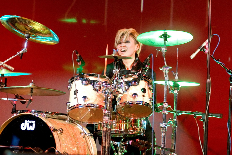 heavy, kei, exist, metal, drums, jrock, rock, concert, 1080P, trace, visual