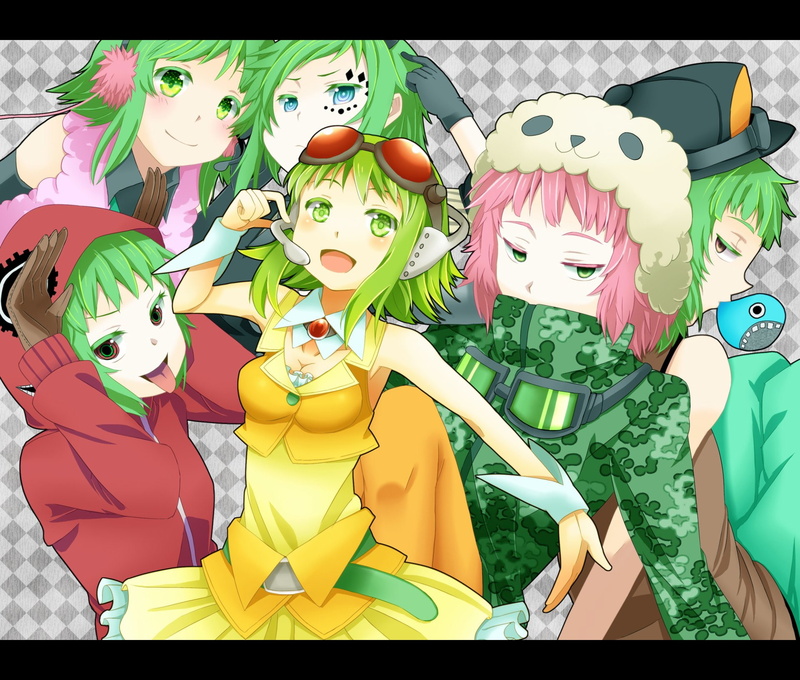 Vocaloid, GUMI (Vocaloid), Matryoshka (Vocaloid), 1080P, Anime