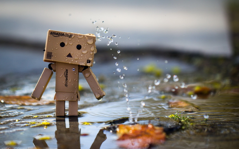 2K, fountain, danbo, amazon, box