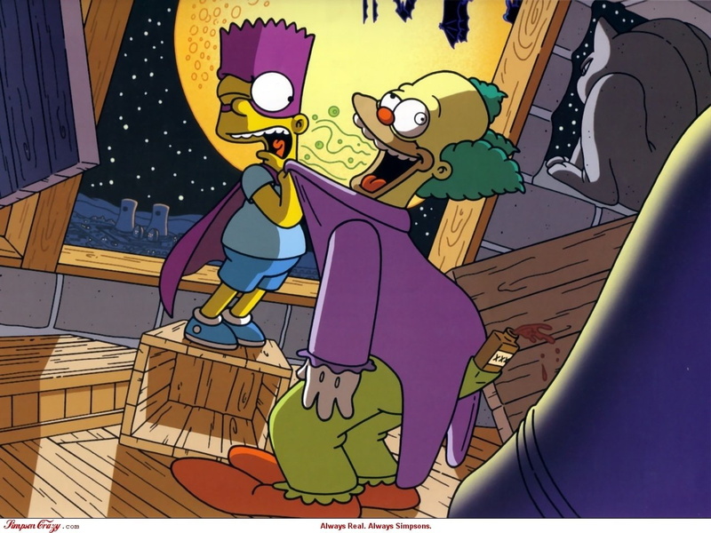 Krusty The Clown, The Simpsons, 720P, Bart Simpson