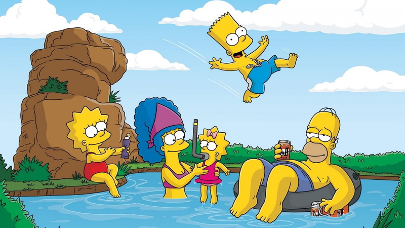 The Simpsons, Marge Simpson, 1080P, Maggie Simpson, Homer Simpson, Lisa Simpson, Bart Simpson