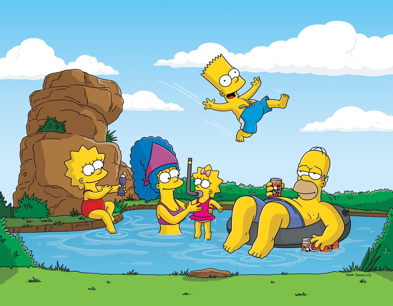 Marge Simpson, Maggie Simpson, Bart Simpson, 2K, The Simpsons, Lisa Simpson, Homer Simpson