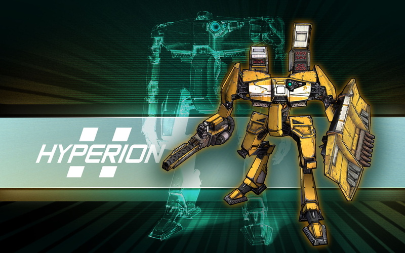 borderlands, hd, hperion, video games, hyperion, illustration, robot, 1080P
