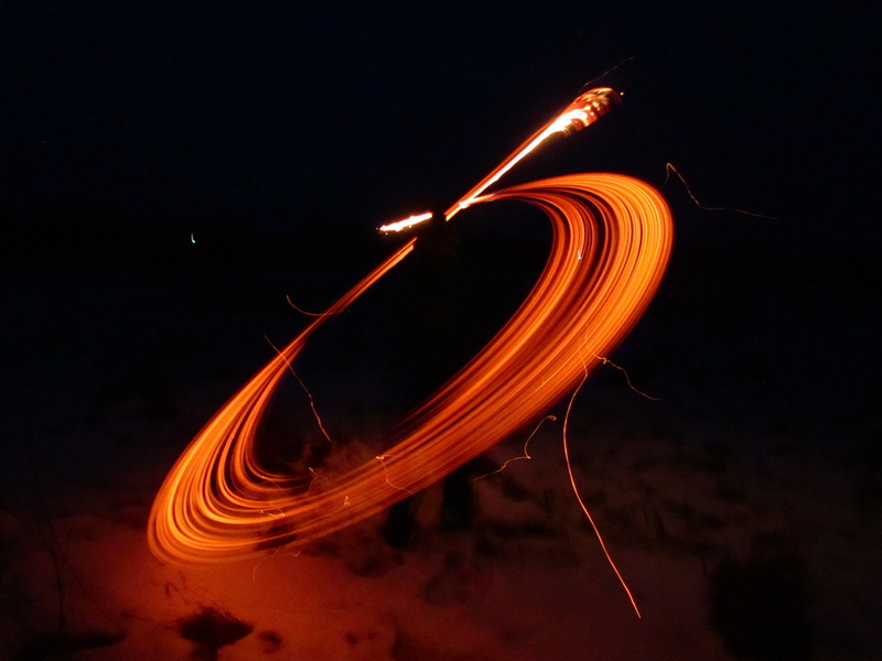 4K, Photography, Fire juggling