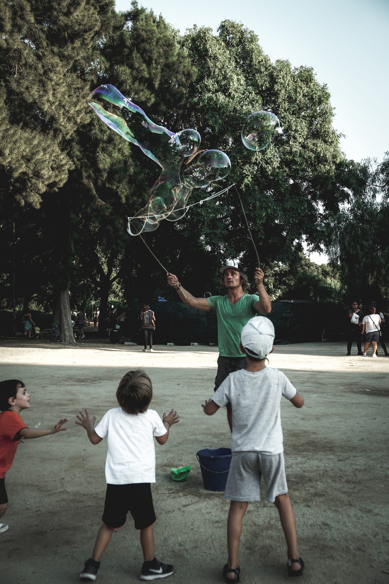 human, 5K, females, toy, kid, outdoor play area, sport, playground, apparel, man, casual clothing, mid-air, footwear, human arm, leisure activity, play area