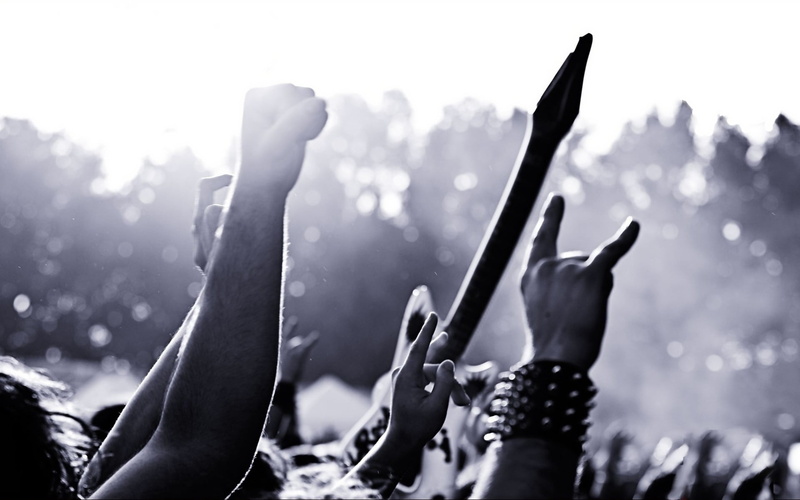 performance, spectator, music, person, arts culture and entertainment, rock music, positive emotion, emotion, hand, concert, 1080P, crowd, people, festival
