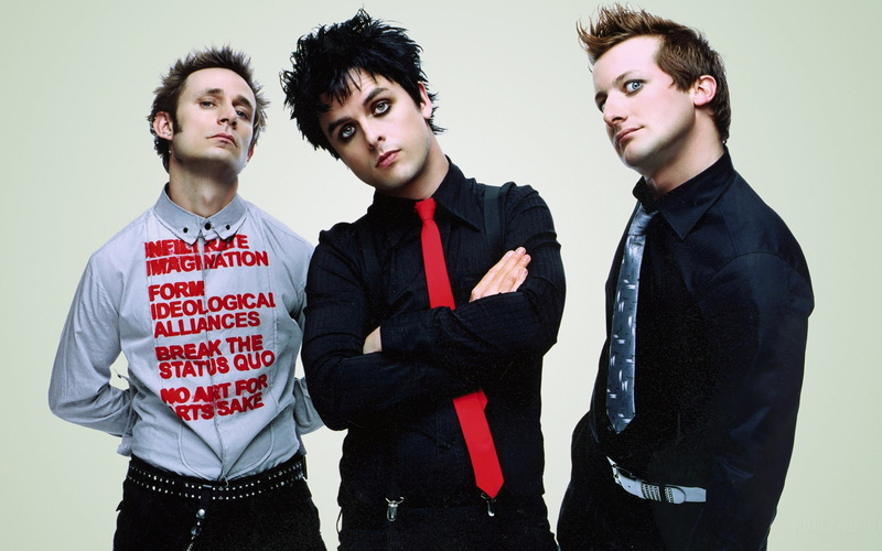 green day, band, 1080P, green, day