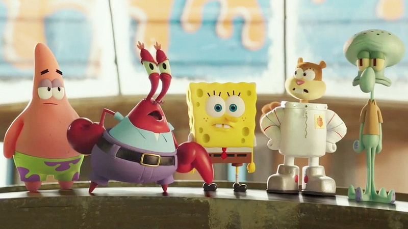 day, creativity, still life, Movie, male likeness, figurine, close-up, no people, representation, doll, 1080P, plastic, The SpongeBob Movie: Sponge Out of Water