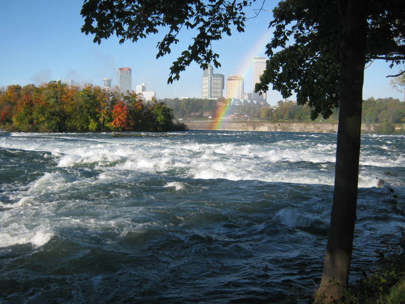 breaking, aquatic sport, flowing, wave, plant, niagara falls, built structure, raging river, water, niagra falls, 1080P, day, sport, scenics - nature