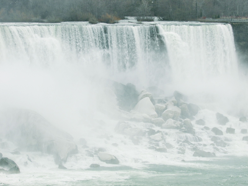 canada, blurred motion, american, river, ontario, falling water, solid, waterfall, power in nature, scenics - nature, sea, outdoors, flowing water, niagara