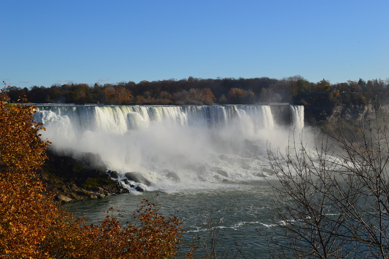 power in nature, scenery, plant, clear sky, power, waterfalls, water, niagara falls, scenic, flowing, wilderness, no people, landscape, flowing water, natural