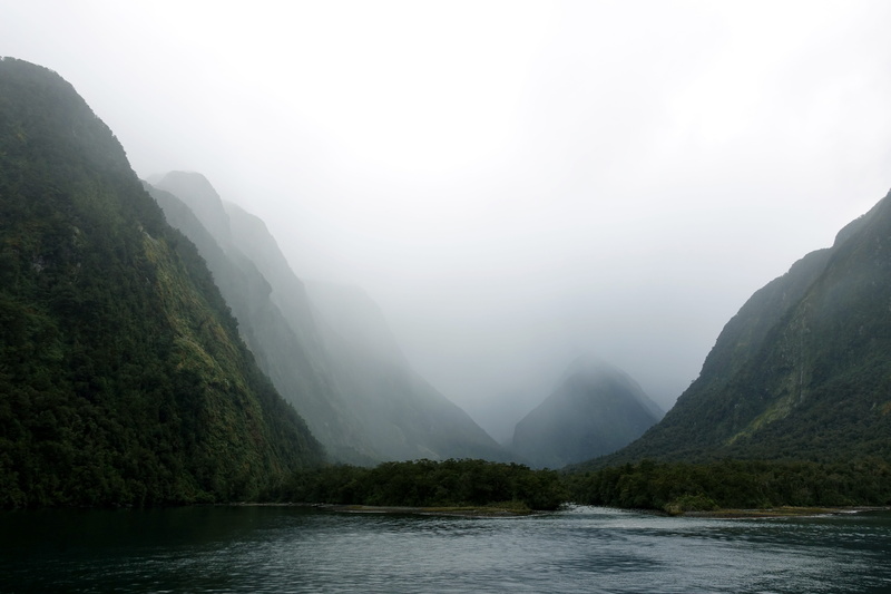New Zealand, mountain, outdoors, nature, Mountain, scenics - nature, green, mountain peak, fogs, times, travel, rock - object, 5K, cool, tranquility, Landscape