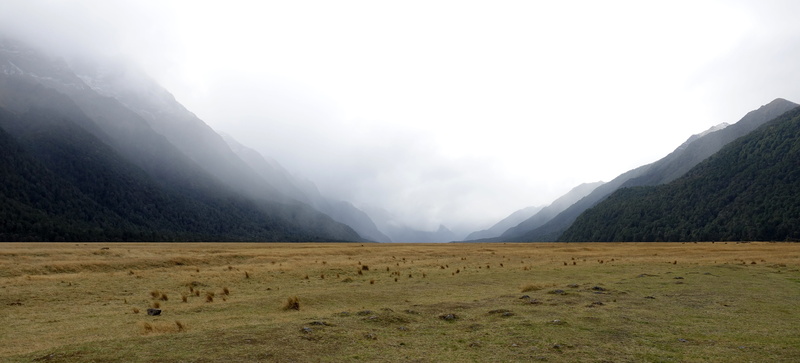 scenics, cloud, grass, tranquil scene, Sky, fog, animal, gorge, Nature, livestock, tranquility, no people, healing, non-urban scene, field, cloud - sky