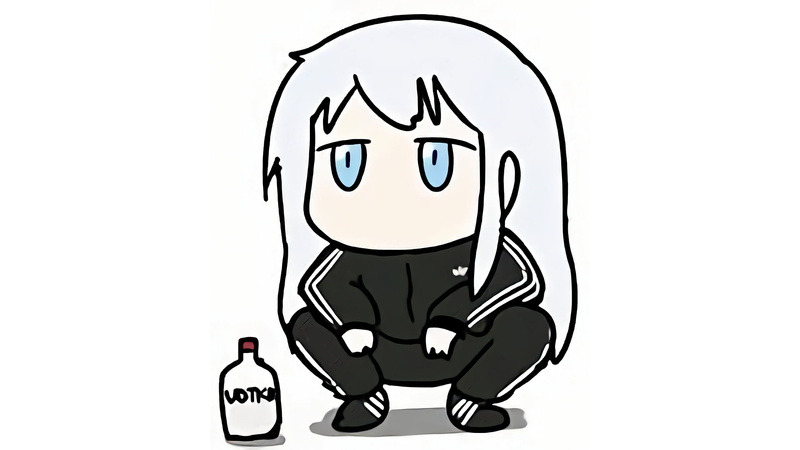 gopnik, vodka, Adidas, 1080P, Russian