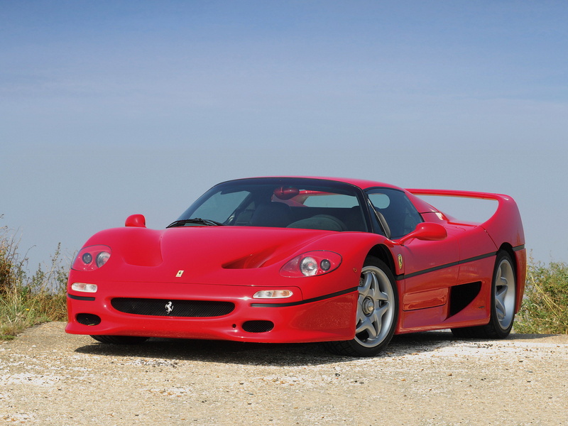 supercars, supercar, 1080P, f50, ferrari, 1995