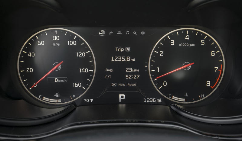 number, speedometer, speed, 1080P, transportation, gauge, luxury, motor vehicle, dashboard, no people, kia, control panel, technology, close-up, k, control