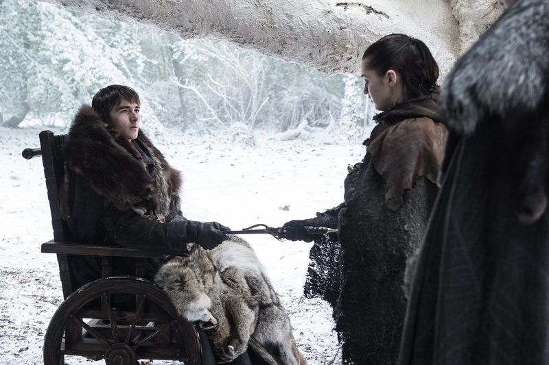 1080P, Game Of Thrones, Arya Stark, Isaac Hempstead-Wright, Bran Stark, Maisie Williams, TV Show