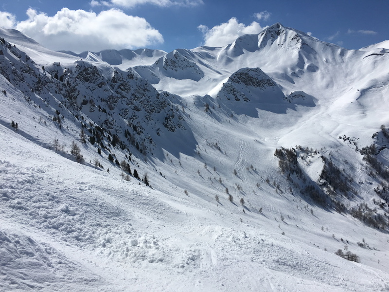 scenics - nature, day, cold temperature, snowy, snow, sky, ski, mountain, outdoors, beauty in nature, alpe, winter, non-urban scene, track, cloud - sky