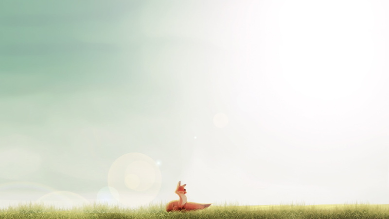 grass, plant, one person, land, nature, side view, copy space, outdoors, fox, arms raised, orange, lens flare, childhood, day, child, 2K, human arm, minimalism