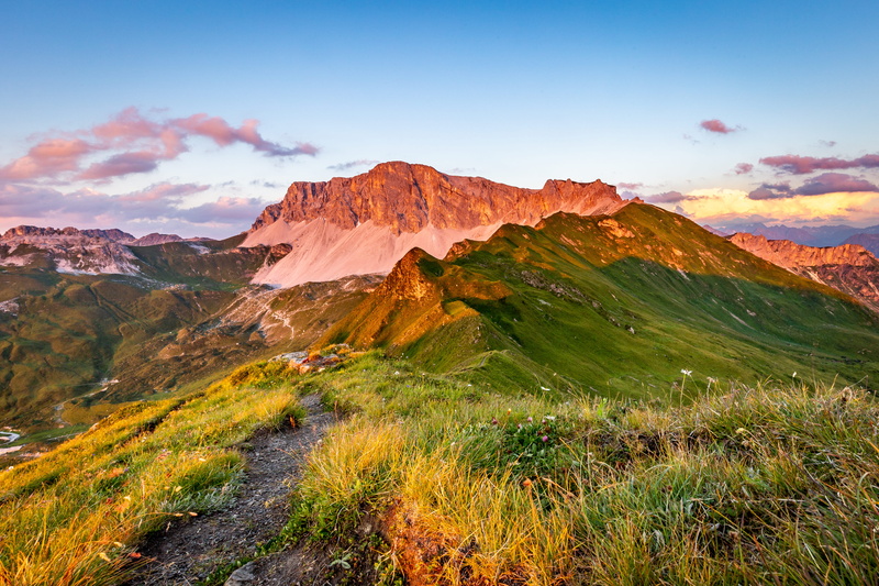 scenery, cool backgrounds, non-urban scene, outdoors, peak, green, scenics - nature, jägglisch horn, nature, wilderness, land, path, computer backgrounds