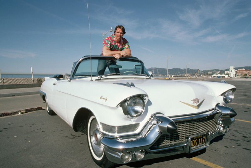 vintage Car, old-fashioned, women, convertible, sky, nostalgia, belair, classic, elegance, fashion, motor vehicle, luxury, people, Arnold Schwarzenegger