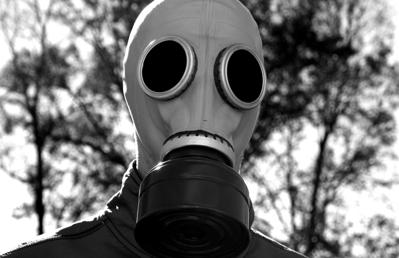 mask, Gas Mask, Dark, 720P, black, gray, gas