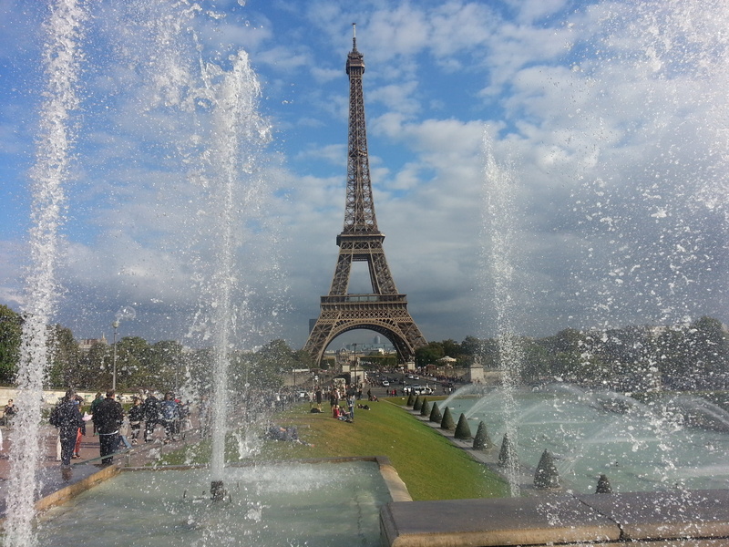 water, source, tourist, nature, travel, tourism, tower, park - Man Made Space, landscape, paris - France, capital, capital Cities, Eiffel Tower, France