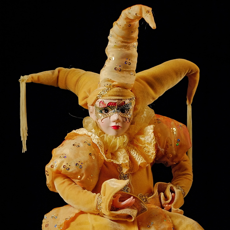 1080P, spooky, celebration, mask - disguise, front view, studio shot, halloween, disguise, orange, one person, clothing, toy, representation, creativity