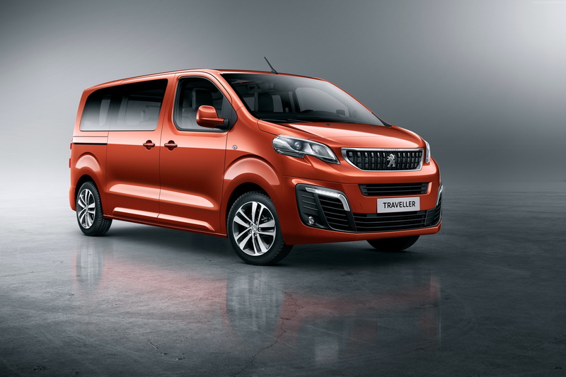 Geneva Auto Show 2016, 4K, Peugeot Traveller i-Lar, red