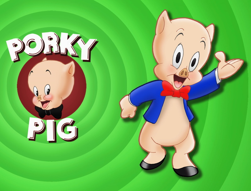looney, porky, pig, tunes, 1080P