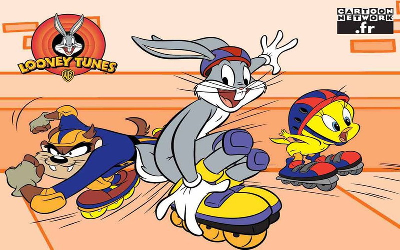 tasmanian, tunes, bugs, tweety, hd, devil, skate, 1080P, bunny, looney, bird