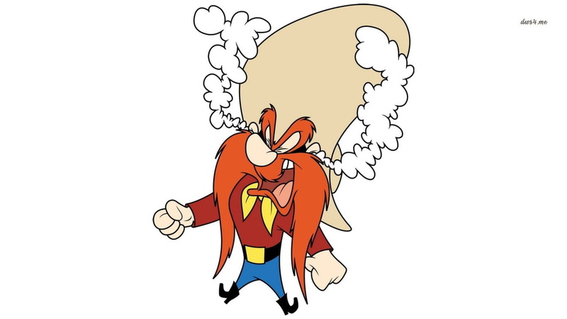 cartoon, white background, positive emotion, talking, women, adult, females, communication, child, yosemite sam, lifestyles, sitting, 720P, happiness