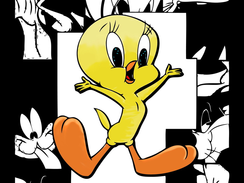 looney, sylvester, 2K, tunes, tweety