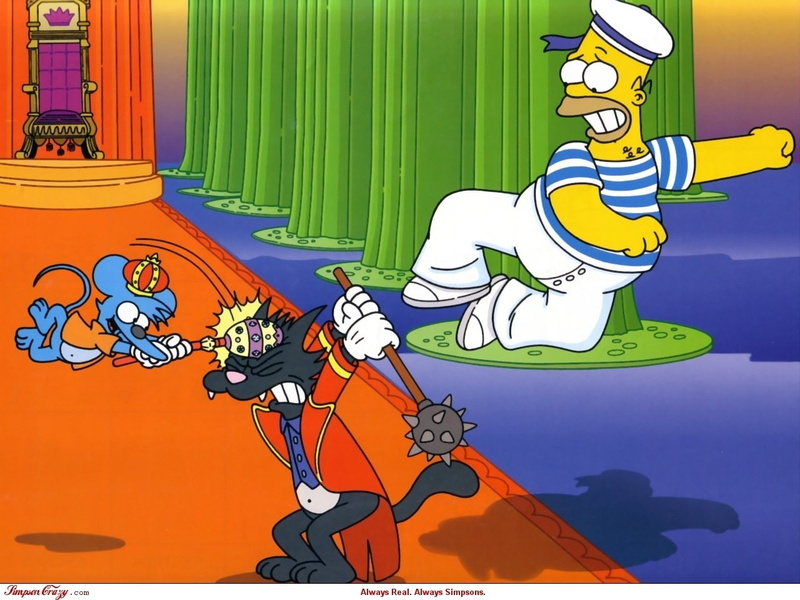 Homer Simpson, 720P, Itchy and Scratchy, The Simpsons
