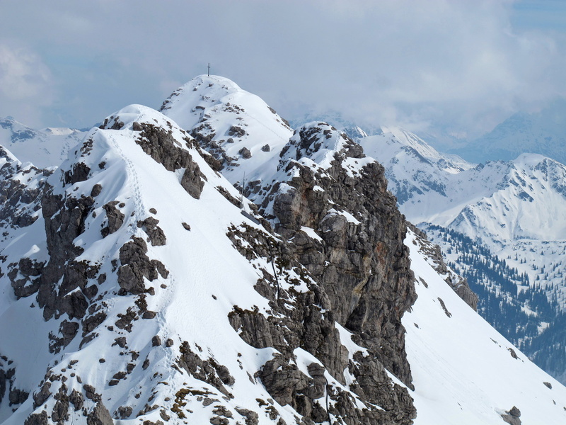 white color, extreme weather, covering, beauty in nature, sky, foghorn, no people, mountain, tranquil scene, nature, scenics - nature, winter, mountain peak