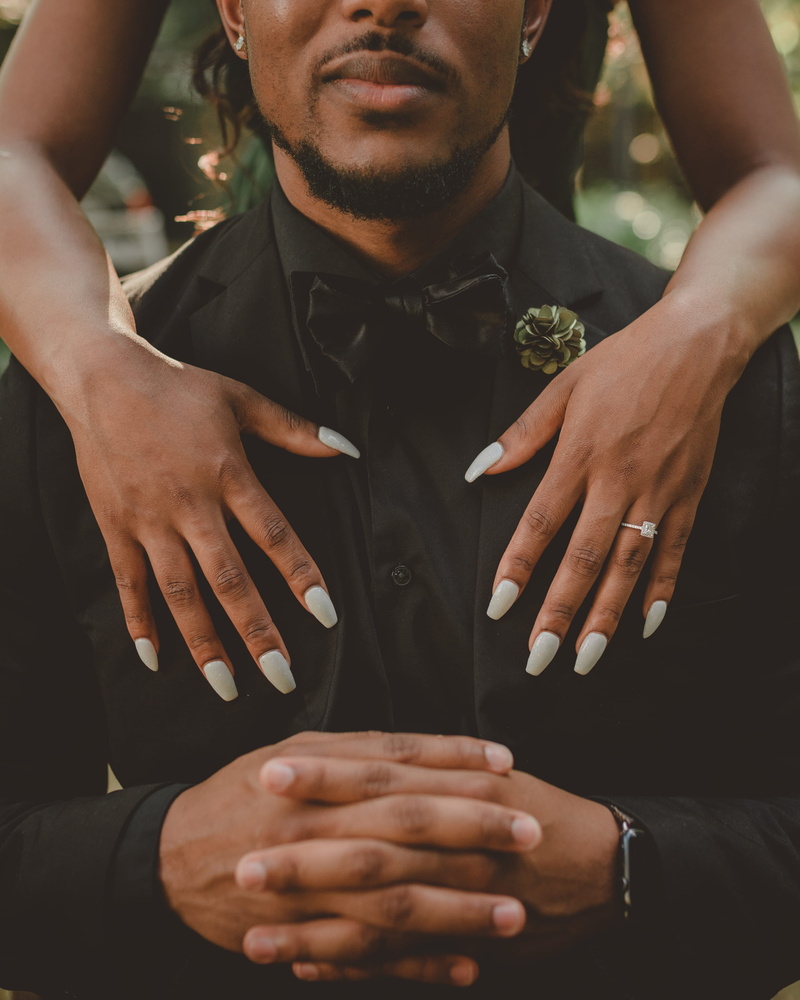 adult, groom, tuxedo, elegance, marriage, portrait, girlfriend, human Hand, love, bride, bride and groom, couple - Relationship, men, wedding, young Men